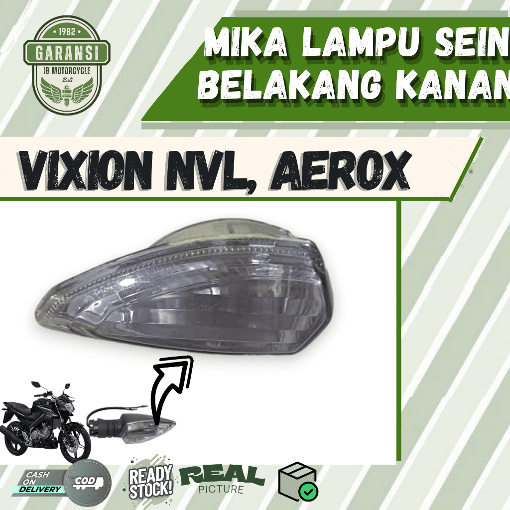 ไฟเลี้ยวหลังขวา Mica Aerox, Vixion NVL ไฟเลี้ยว Mica 1PA-H333A-00