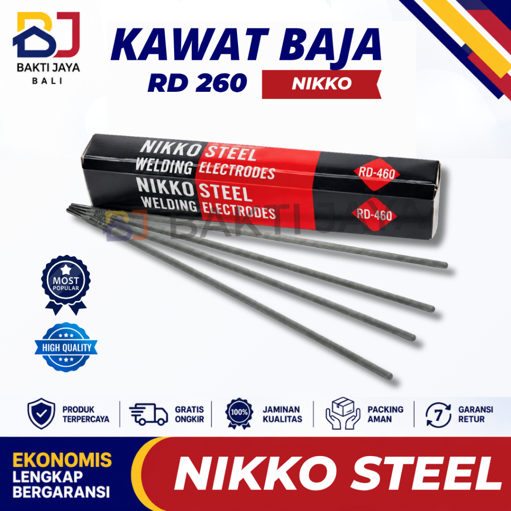 NIKKO RD460 WELDING WIRE / NIKKO WELDING WIRE 2.0MM / NIKKO WELDING WIRE 2.6MM