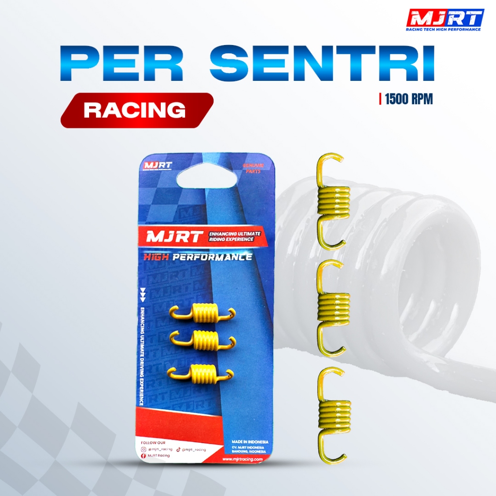 RACING SENTRI SPRING 1500 RPM ALL TYPE AUTOMATIC MOTORCYCLE MJRT RACING