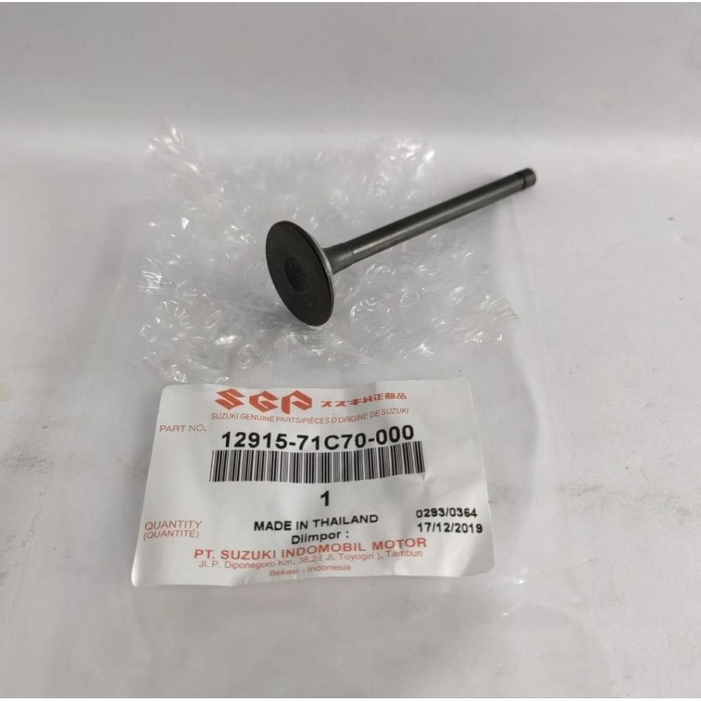 EX VALVE UMBRELLA FIRE VALVE APV, FUTURA INJECTION, BALENO