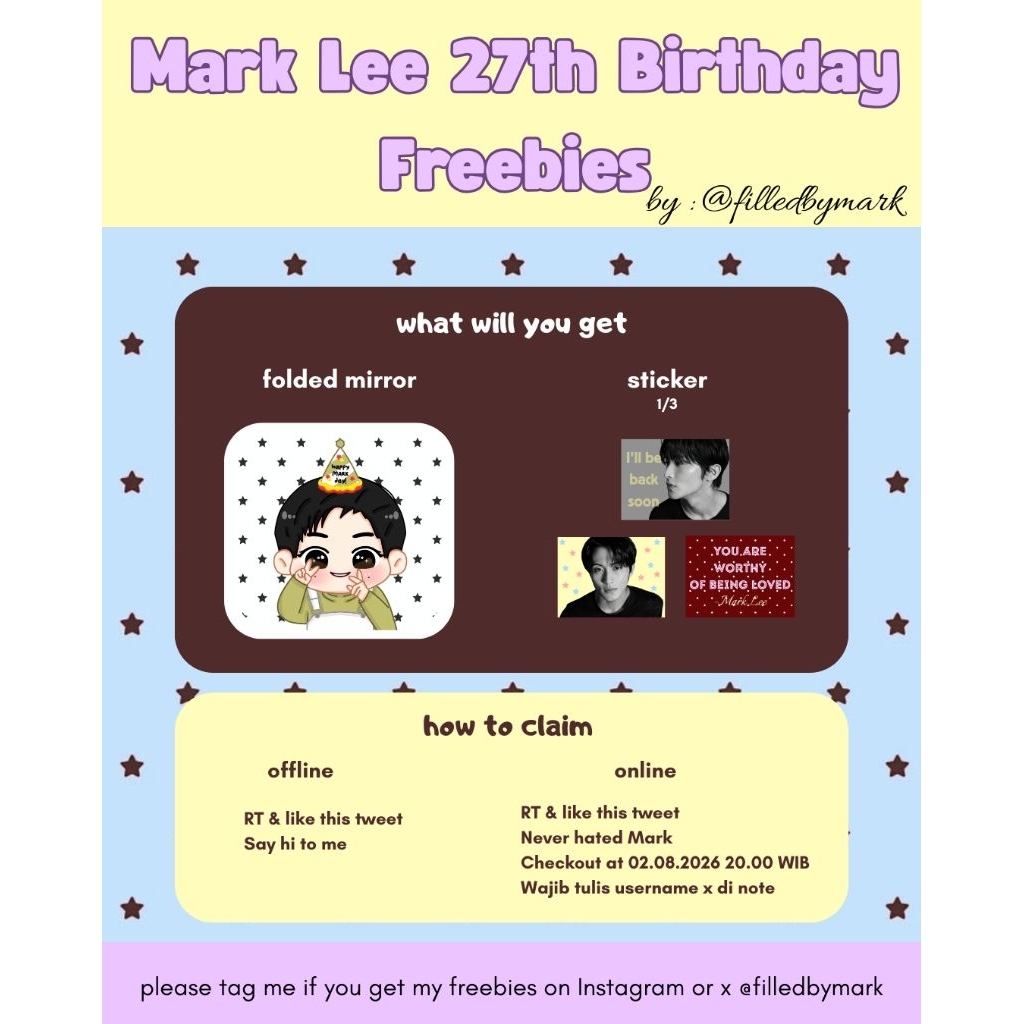 Freebies mark 27th birthday