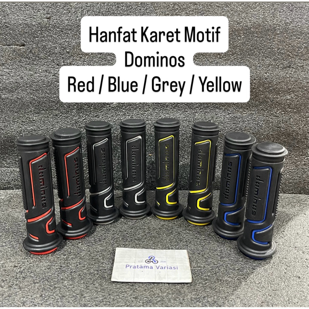 [โดมิโน] ปลอกแฮนด์ยาง Hanfat Dominos Color Motif