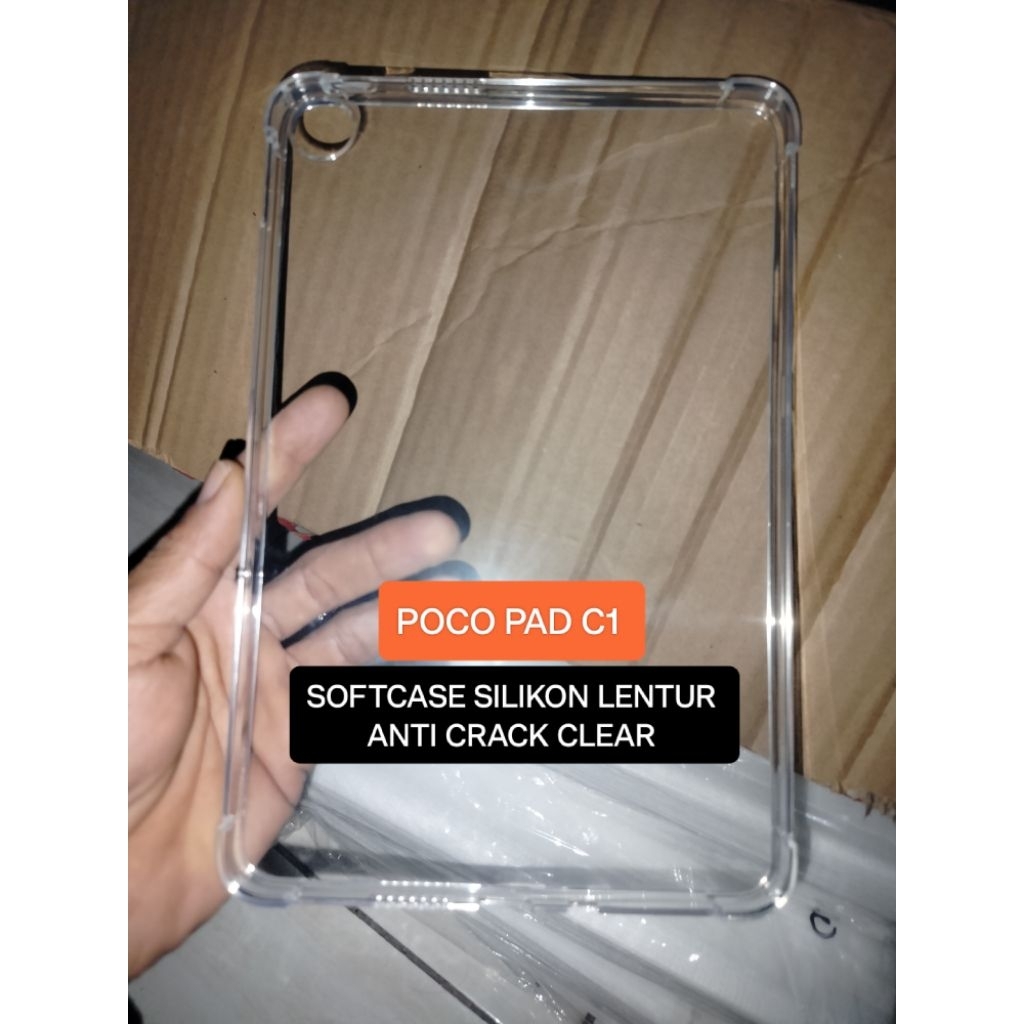 SOFTCASE TABLET XIAOMI POCO PAD C1 CASE TAB AIRBAG ANTI CRACK CLEAR