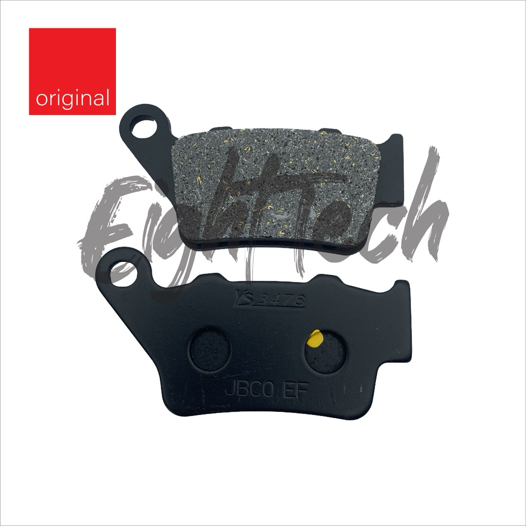 ผ้าเบรคหลัง Brembo CFMoto 450MT KTM Duke RC 200 250 390 New Duke 200 250 390 KTM 250 390 Adventure