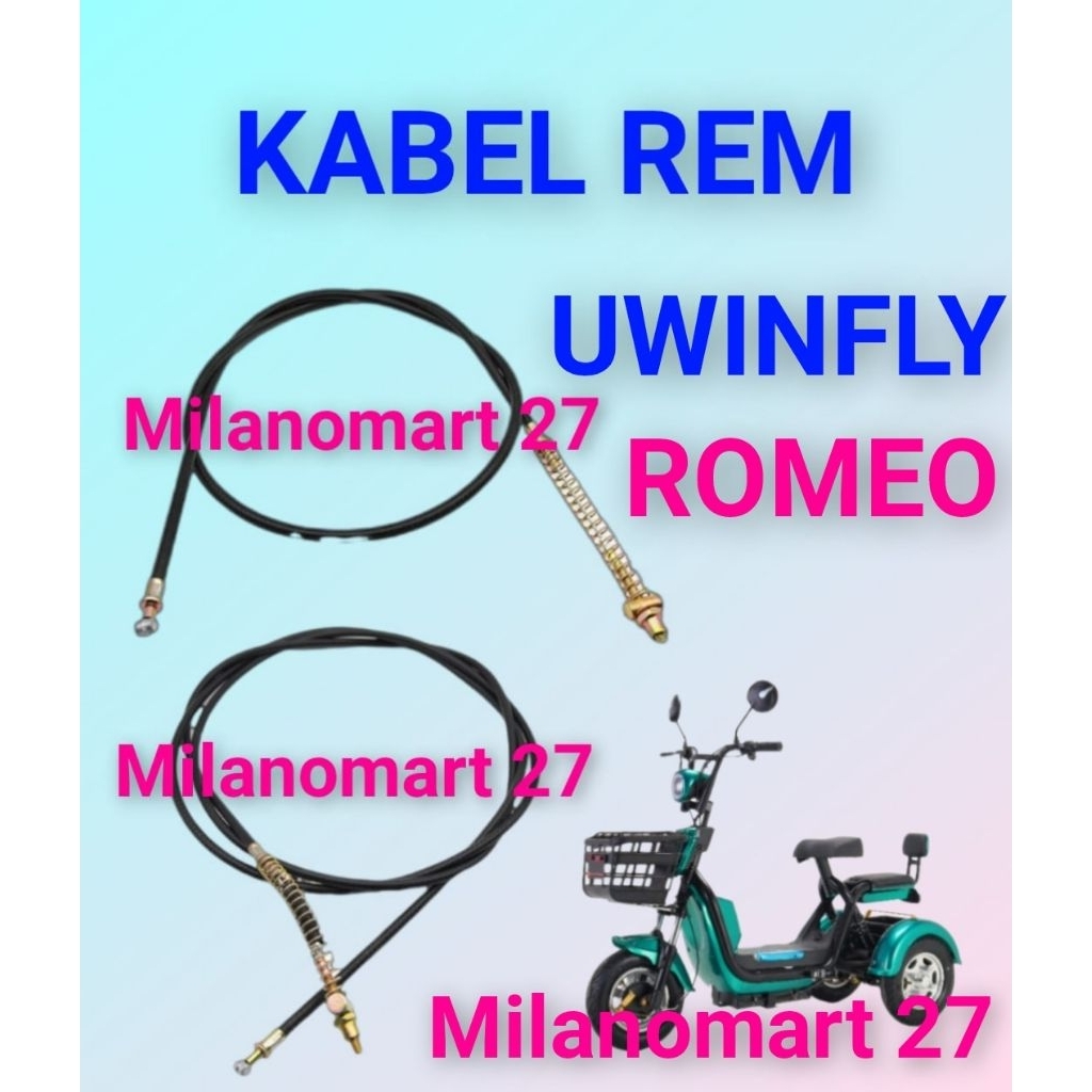 Uwinfly romeo สายเบรคจักรยานไฟฟ้า uwinfly romeo สายเบรคจักรยานไฟฟ้า