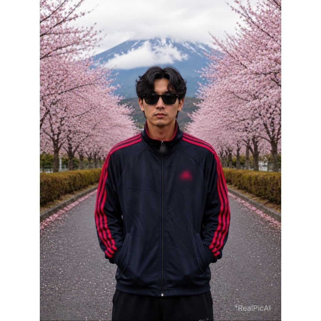 (New one / Y2K) AD*DAS unisex Tracktop Jacket 0R1 ไซส์ M (P66 x L53)