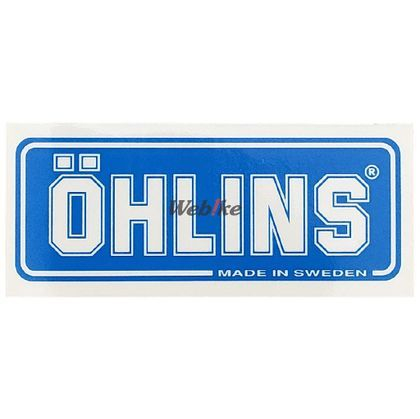 Ohlins Medium 55 x 25mm Webike Sticker
