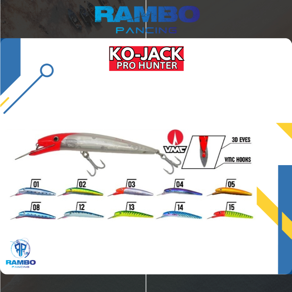MINNOW ROOLING PRO HUNTER KO-JACK