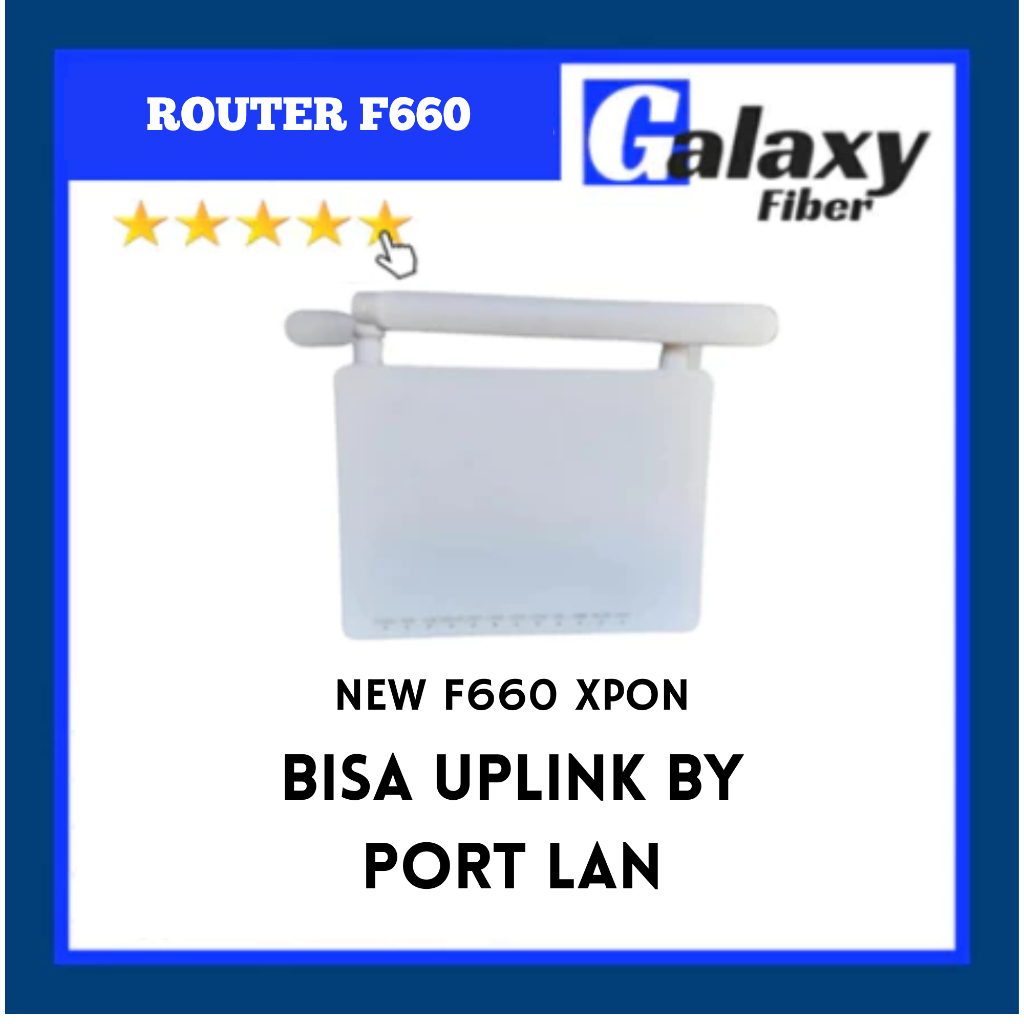 MODEM F660 XPON ONU SUPPORT OMCI GPON 4 SSID CAN EPON - GPON และ UPLINK โดย PORT LAN