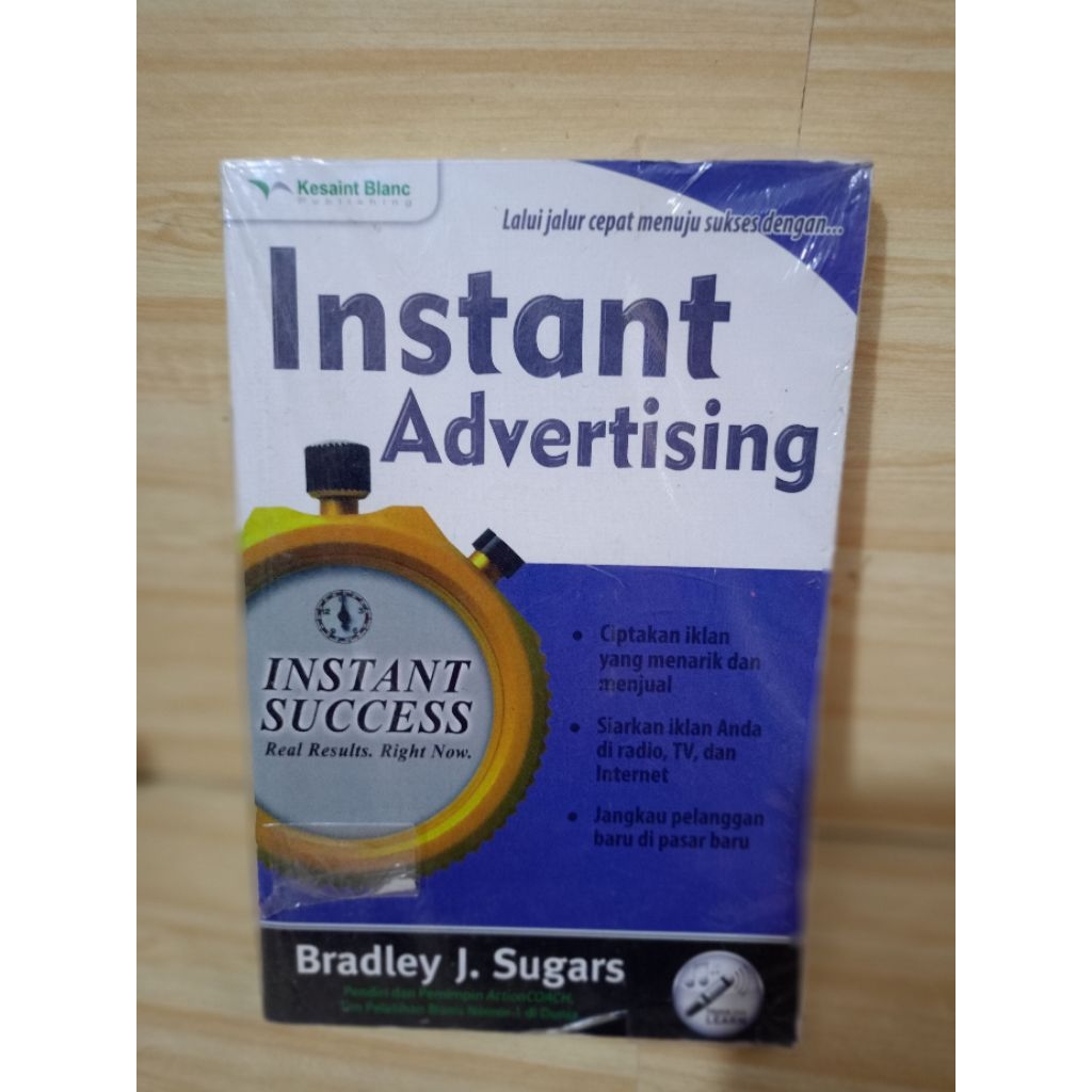 INSTANT ADVERTISING โดย bradley j.sugars