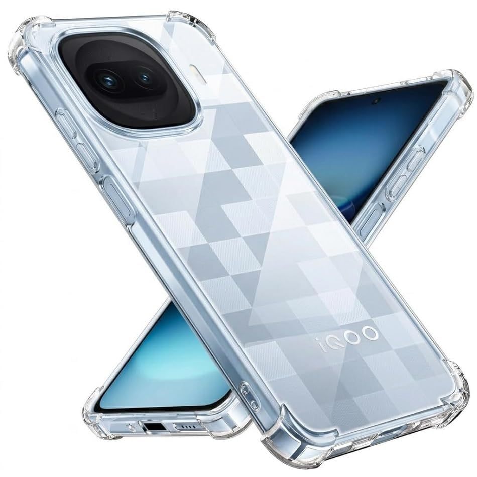 [Hansvano] SOFTCASE CLEAR ANTICRCK IQOO 15R 15 \ NEO 10 \ Z11X Z10 LITE Z10R \ Z9X Z9 \ 13 Soft Case