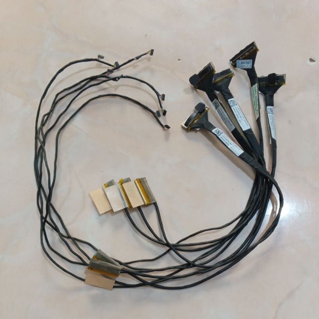 สาย Flex ยืดหยุ่น LED แล็ปท็อป LCD ASUS UX303 UX303L UX303LN QHD DC02C008Y0S 40Pin