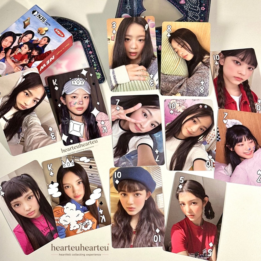 Hearteuhearteu Official Photocard NEWJEANS/NJZ/MHDHH จาก Seasons Greeting 2023 "ยินดีต้อนรับสําหรับห