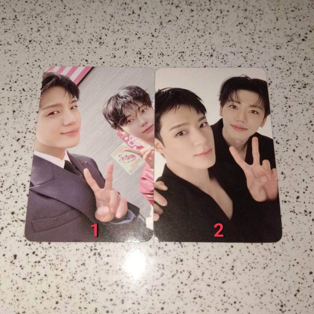 [พร้อม INA] NCT JNJM Photocard - Jeno Jaemin Dream - pc poca pub ทั้งสองด้าน smtown store berriz นับ