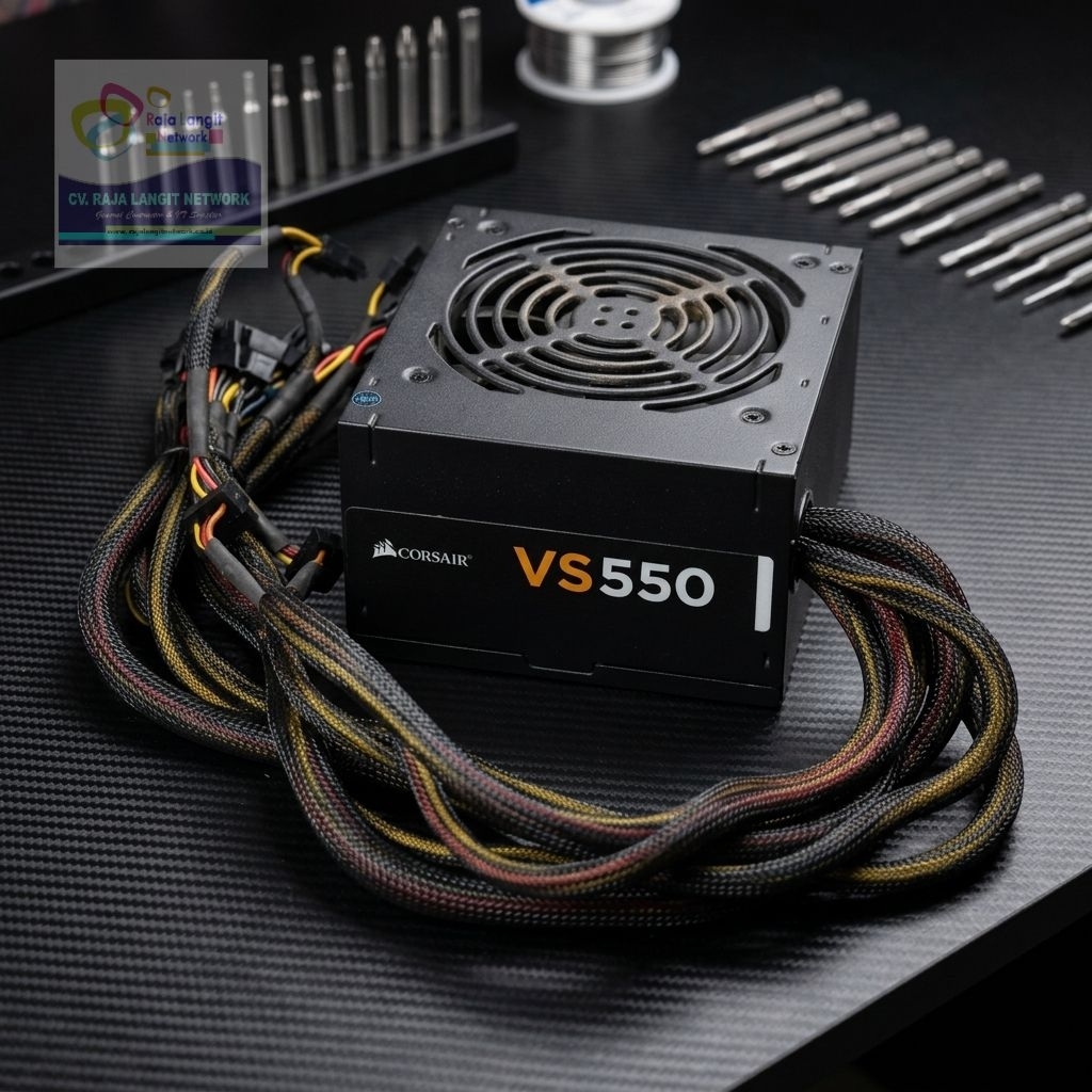 PSU Corsair VS 550 Power Supply 550 วัตต์ สําหรับเล่นเกมและดีไซน์