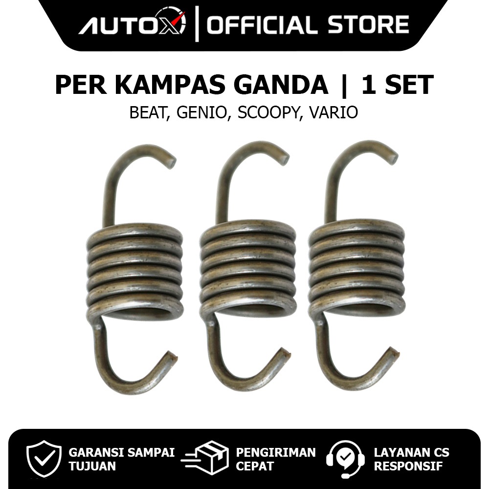 1 PC Double Clutch Spring BeAT Street & Genio K0J K0JN & Scoopy K16R K93 & Vario 110 K46H K46 Pirr อ