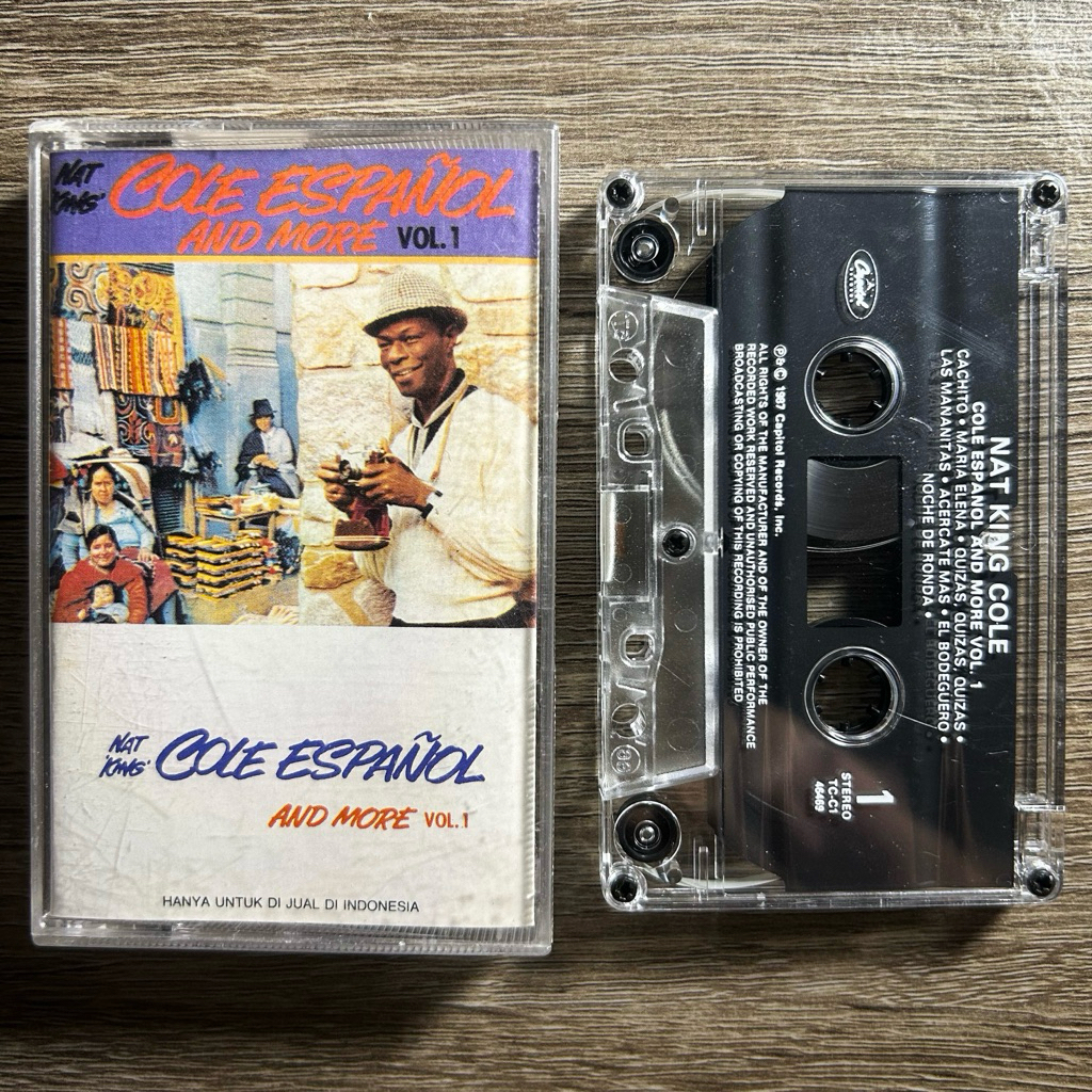 Nat King Cole Cassette - Cole Español And More Vol.1