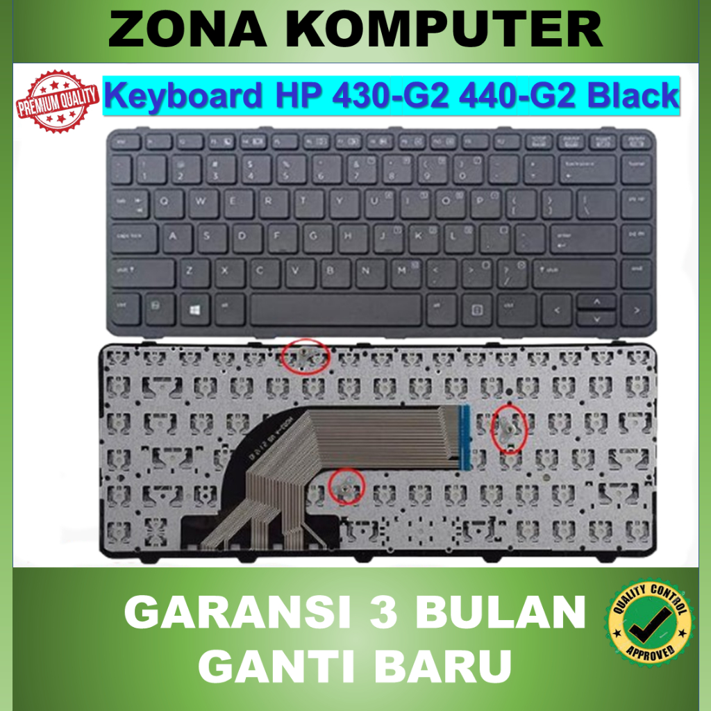 คีย์บอร์ด Hp ProBook 430-G2 430 G2 440-G0 440 G0 440-G1 440 G1 440-G2 440 G2 445-G1