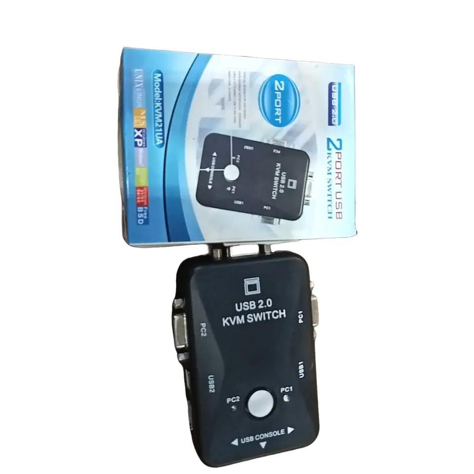 KVM SWITCH 2 PORT USB 2.0 MODEL: KVM21UA