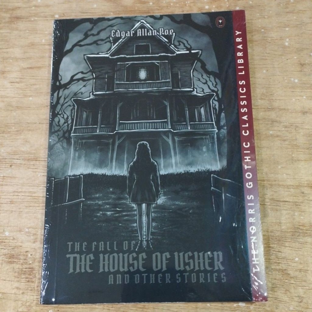 นวนิยายหนังสือต้นฉบับ Edgar Allan Poe ฤดูใบไม้ร่วงของบ้านของ Usher และเรื่องราวอื่น ๆ