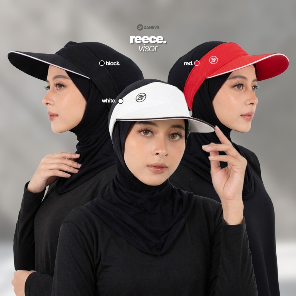 Zaneva - Reece Visor Cap Sports Visor Hat Outdoor Visor Adjustable Visor Golf Tennis Padel Jogging