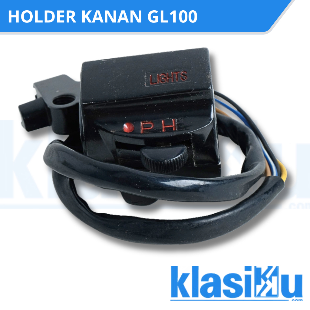 ที่ยึดสวิตช์ขวา Honda Gl 100 Gl 125 Glk Gl100 Gl125 Cg125 Cg 125 สต็อกเก่า