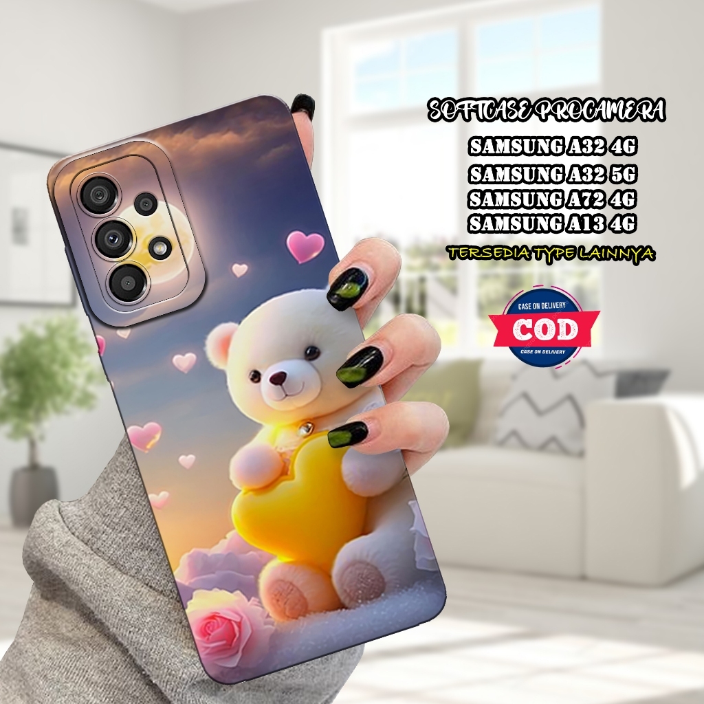 Softcase Hp Samsung A32 4G / A32 5G / A72 4G / A13 4G เคสซิลิโคนล่าสุด Viral Case Cute Case Protecti