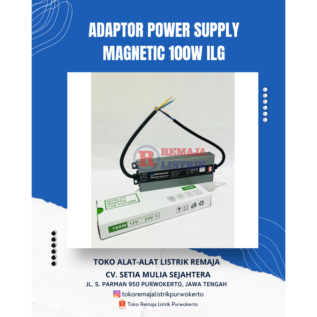 ILG 100W Magnetic Power Supply Adapter Transformer
