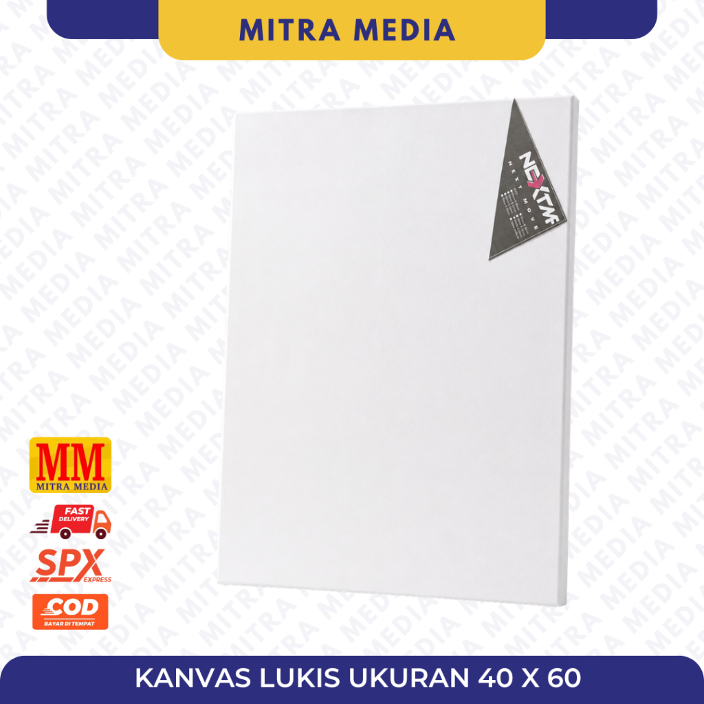 Next M Plain Painting Canvas / Size 40x60 / Next M Painting Canvas Board