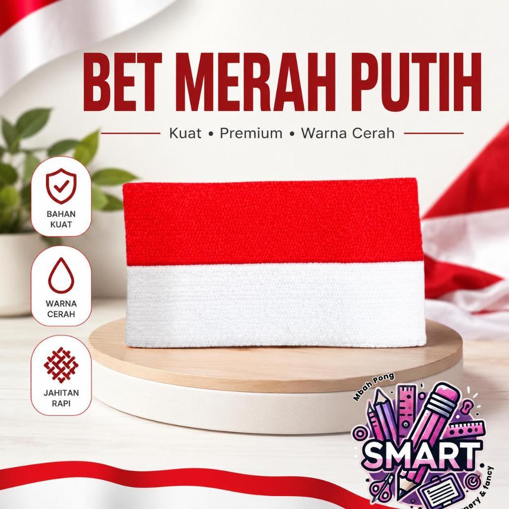 MERAH KNITTED SCHOOL BET / แดงและขาว BET / UNIFORM BET