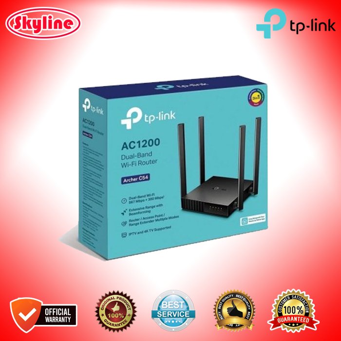 TP-LINK Archer C54 AC1200 เราเตอร์ไร้สาย