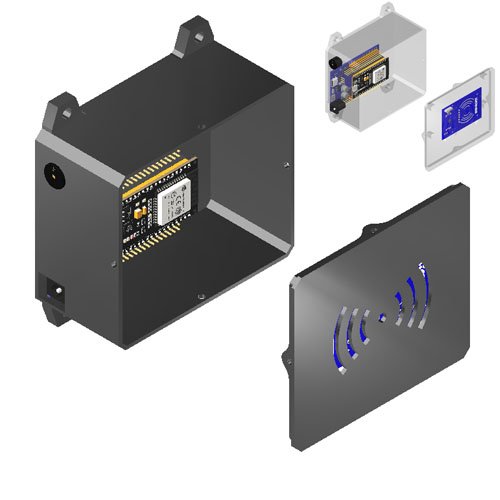 เคส ESP32 RFID RC522 RC-522