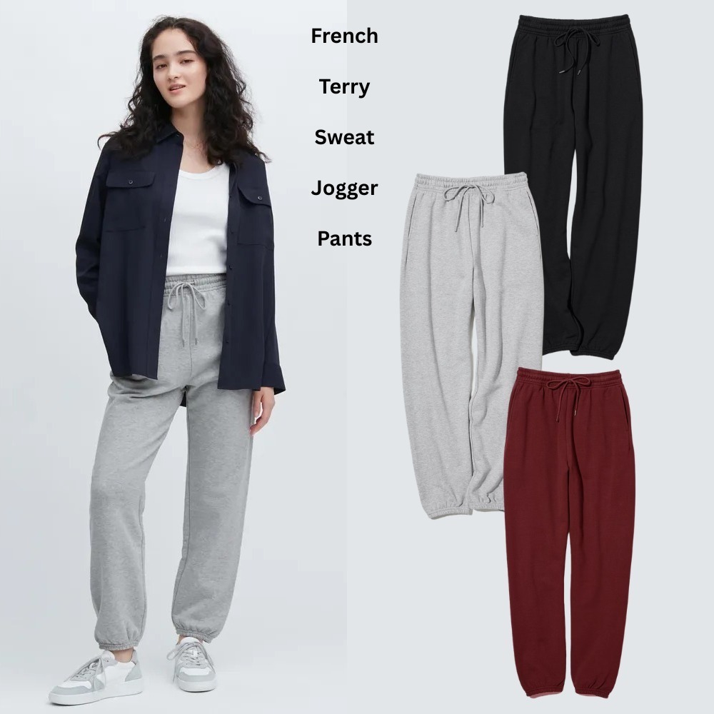 กางเกงขายาวผู้หญิง Terry (UNQ509 TERRY SWEAT JOGGER)