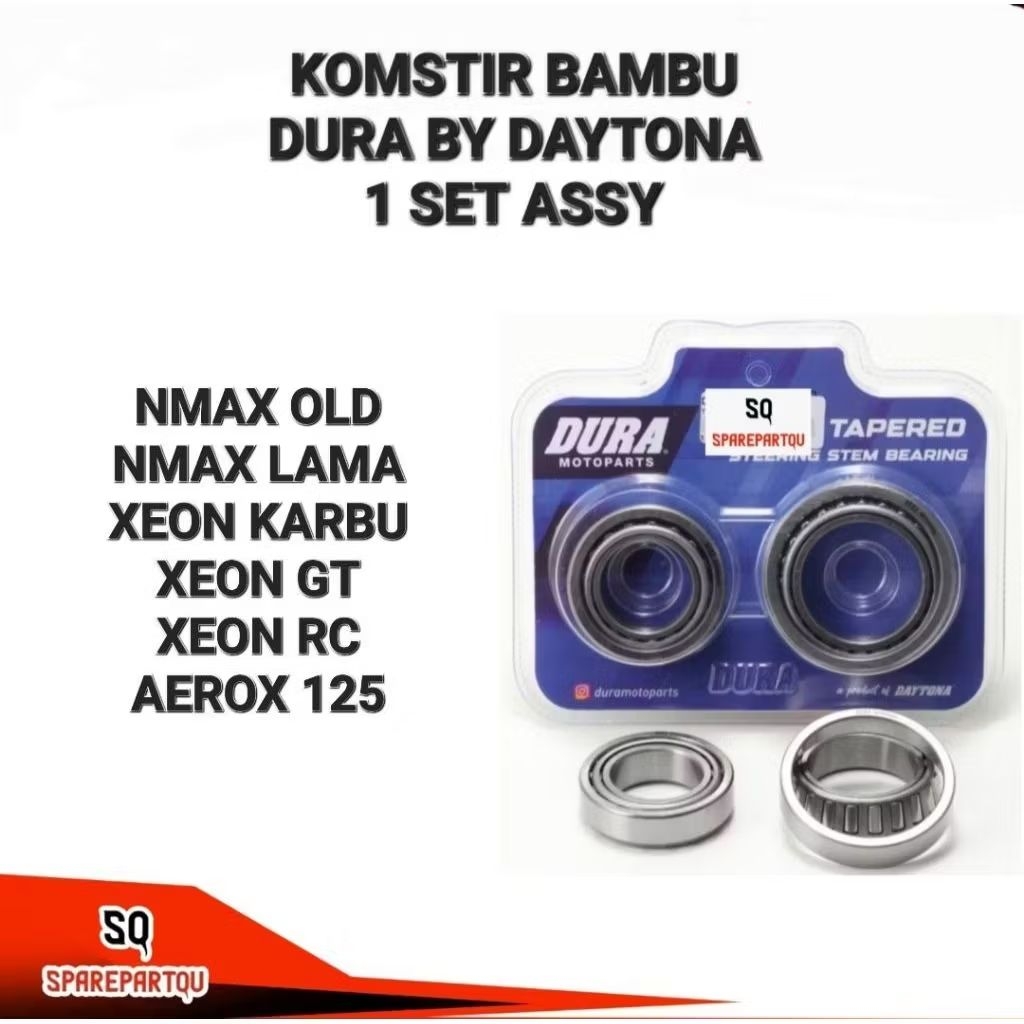 คอพวงมาลัย Nmax เก่า Old Nmax 2DP Xeon 125 RC GT Xeon คาร์บูเรเตอร์ Aerox 125 คอพวงมาลัยไม้ไผ่ 1 ชุด