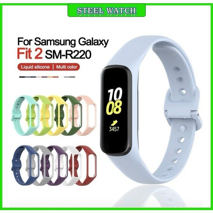 สายรัดสําหรับ Samsung Galaxy Fit 2 สาย SM-R220/สาย samsung fit 2/สายนาฬิกา samsung fit 2 STEELWATCH