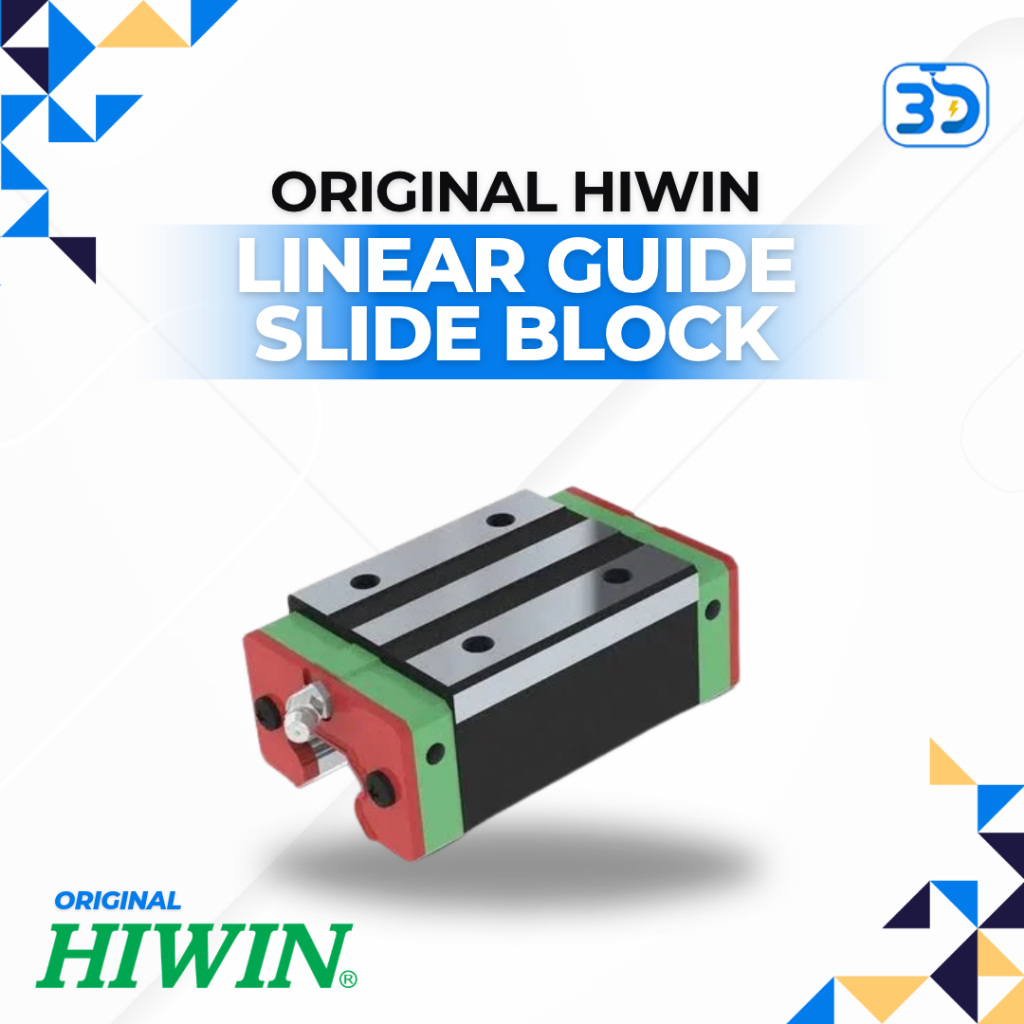 บล็อกสไลด์นําเชิงเส้น HIWIN ดั้งเดิม EG15
