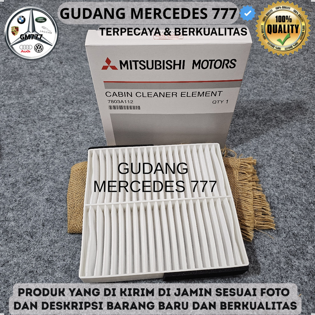 MITSUBISHI TRITON HDX PAJERO SPORT ORIGINAL AC FILTER 7803A112A PREMIUM