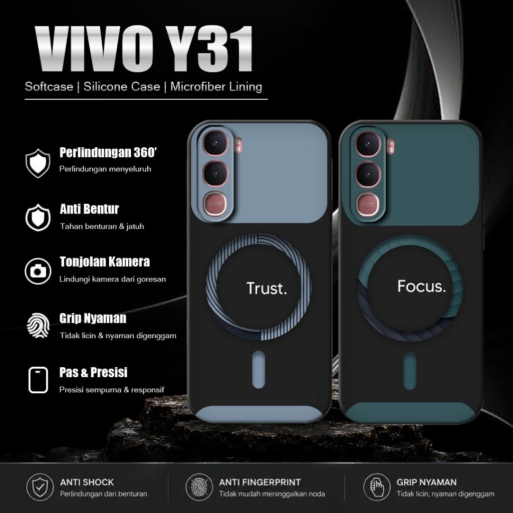 Softcase HP สําหรับ Vivo Y31 - เคส HP สําหรับ Vivo Y31 - ปลอก HP สําหรับ Vivo Y31 - ตัวป้องกัน HP