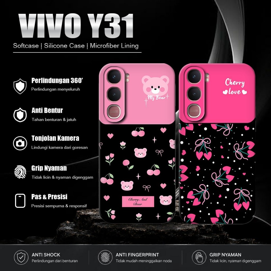 Softcase HP สําหรับ Vivo Y31 - เคส HP สําหรับ Vivo Y31 - ปลอก HP สําหรับ Vivo Y31 - ตัวป้องกัน HP