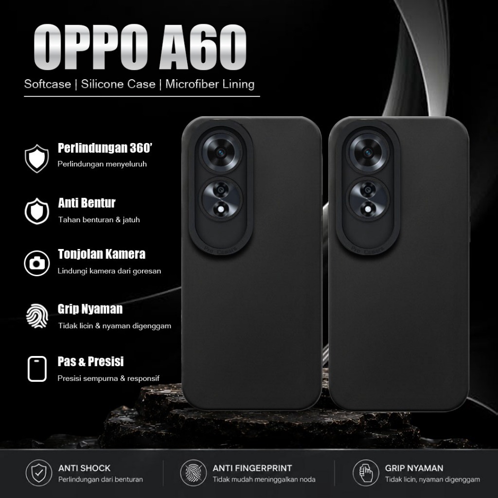 Softcase HP สําหรับ Oppo A60 - เคส HP สําหรับ Oppo A60 - ปลอก HP สําหรับ Oppo A60 - ตัวป้องกัน HP