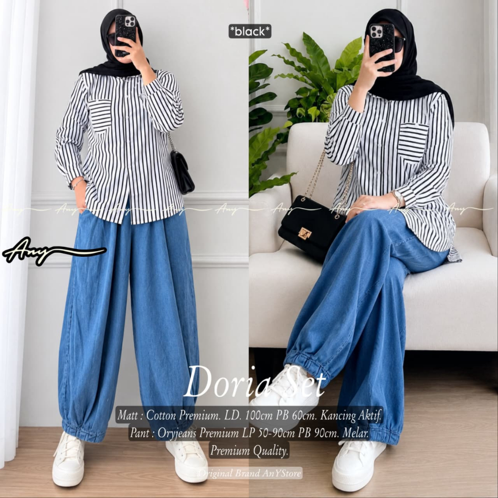 HQ DORIA SET เสื้อผ้าผู้หญิงจาก AnY FASHION STORE