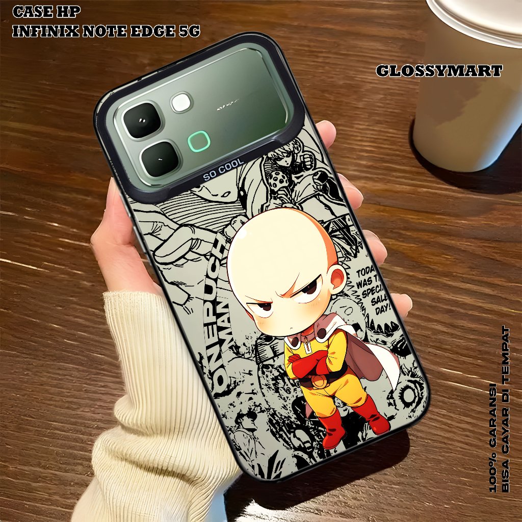 เคส INFINIX NOTE EDGE 5G - เคสแข็งด้านระดับพรีเมียม - เคส IMD - เคส Hologram Motif OPM
