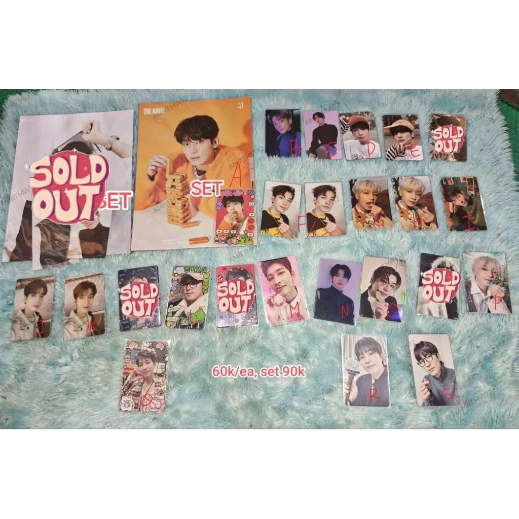 [READ DESCRIPTION] All About Photocard SEVENTEEN Wonwoo