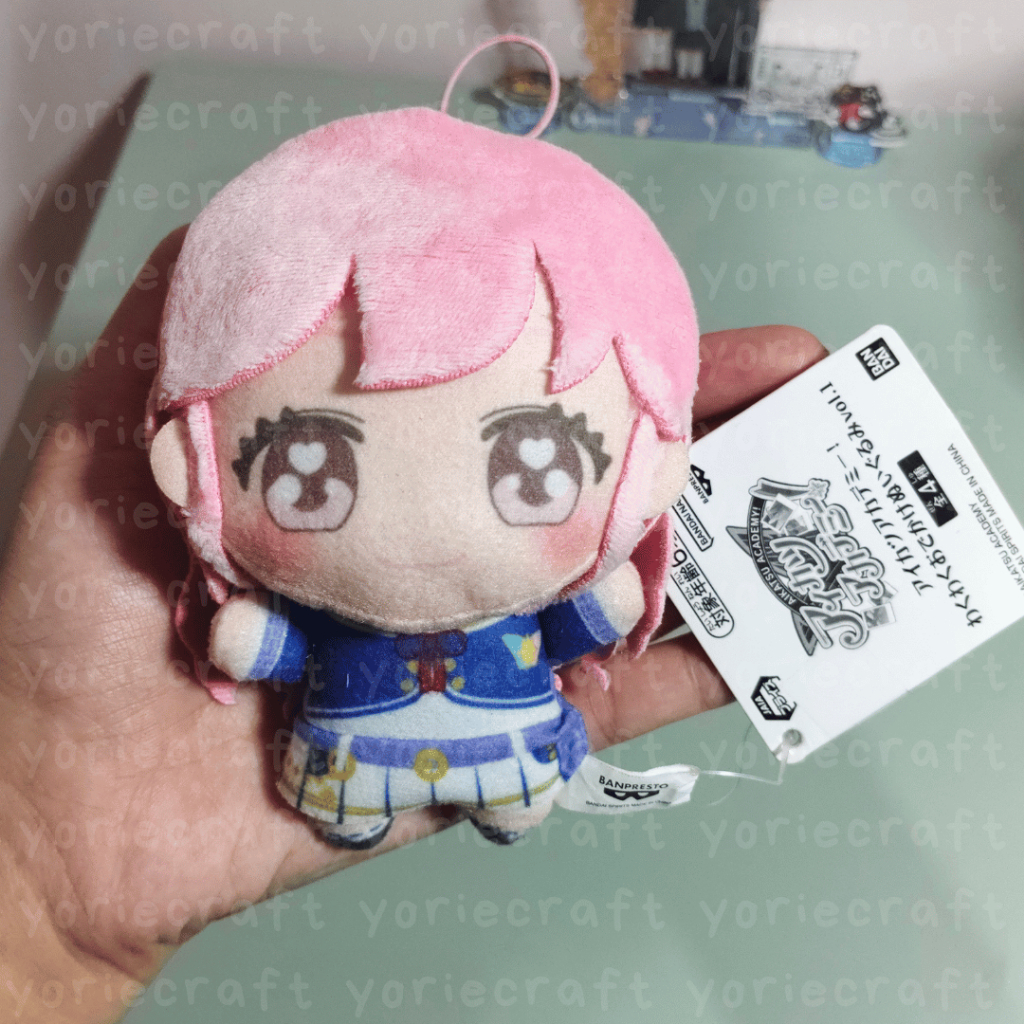 พวงกุญแจ Aikatsu Academy / Aikatsu Himeno / Aikatsu Academy Plush Doll Bag Charm Himeno Mieru / Aika