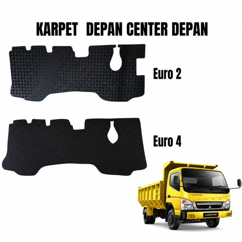 EURO 2 & EURO 4 ด้านหน้า CABIN CANTER รถบรรทุกรถยนต์