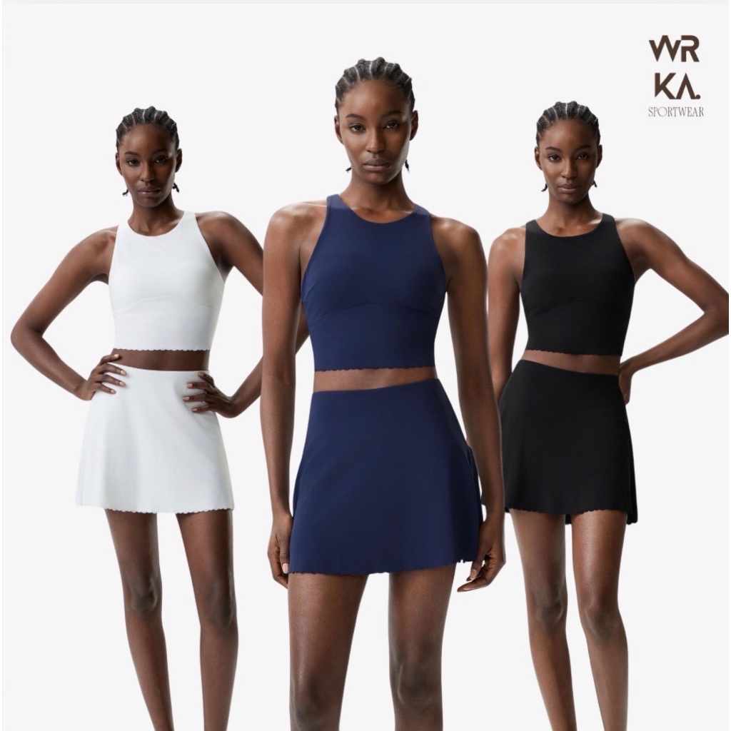 WORKASPORTWEAR.ID - MIKEA SPORTBRA AND SKORT - TENNIS PADEL GOLF OUTFIT