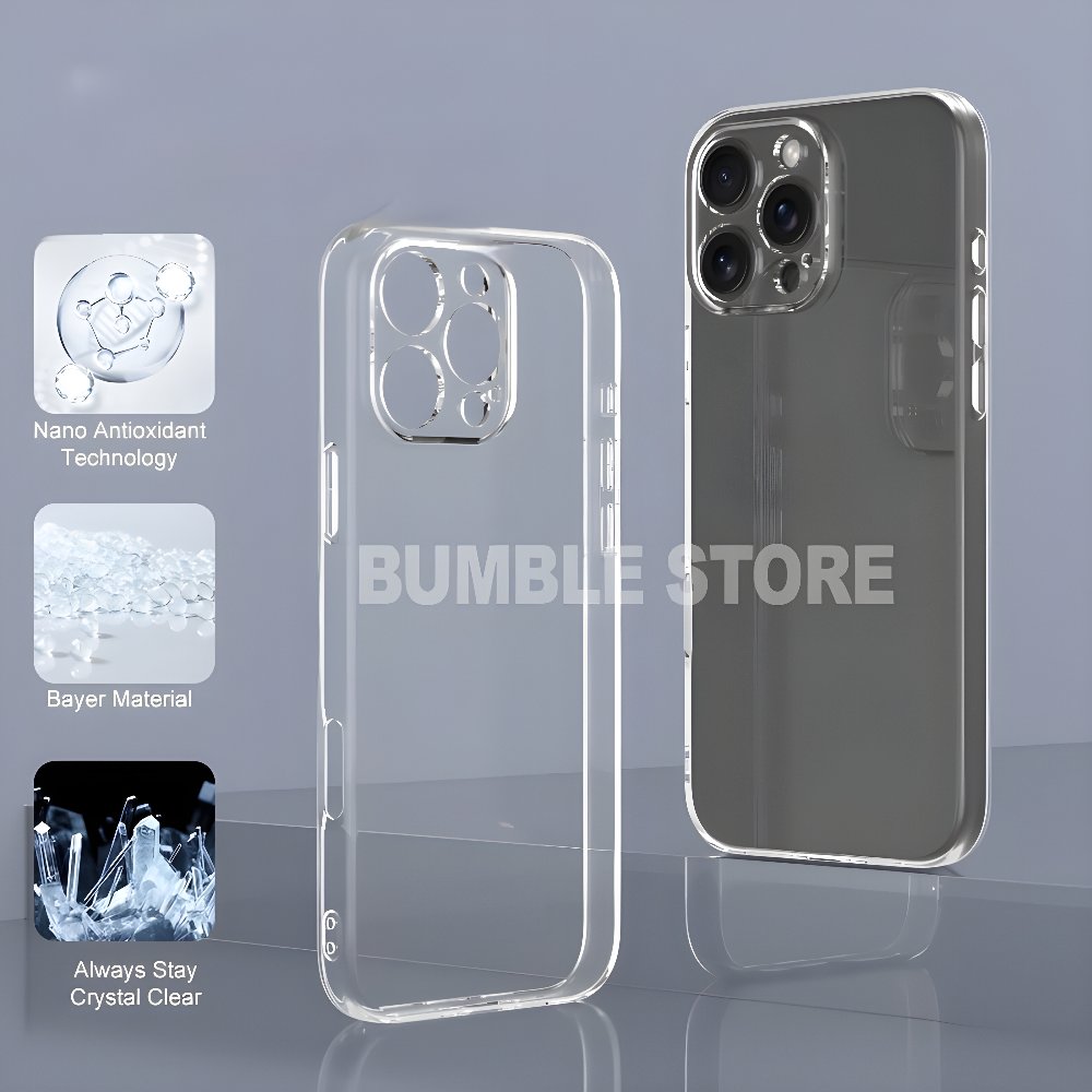 Bumble - Realme P4X 4G Softcase Clear Case Bening 2.0mm Case Realme P4X 4G CH-01