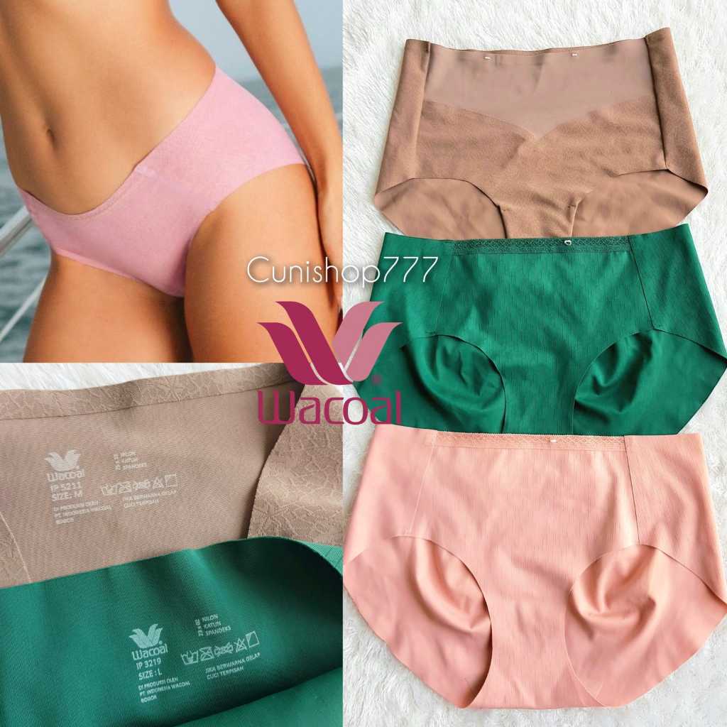 WACOAL PANTY SEAMLESS MIDI BORDERLESS ML ip 3219 ip 5211