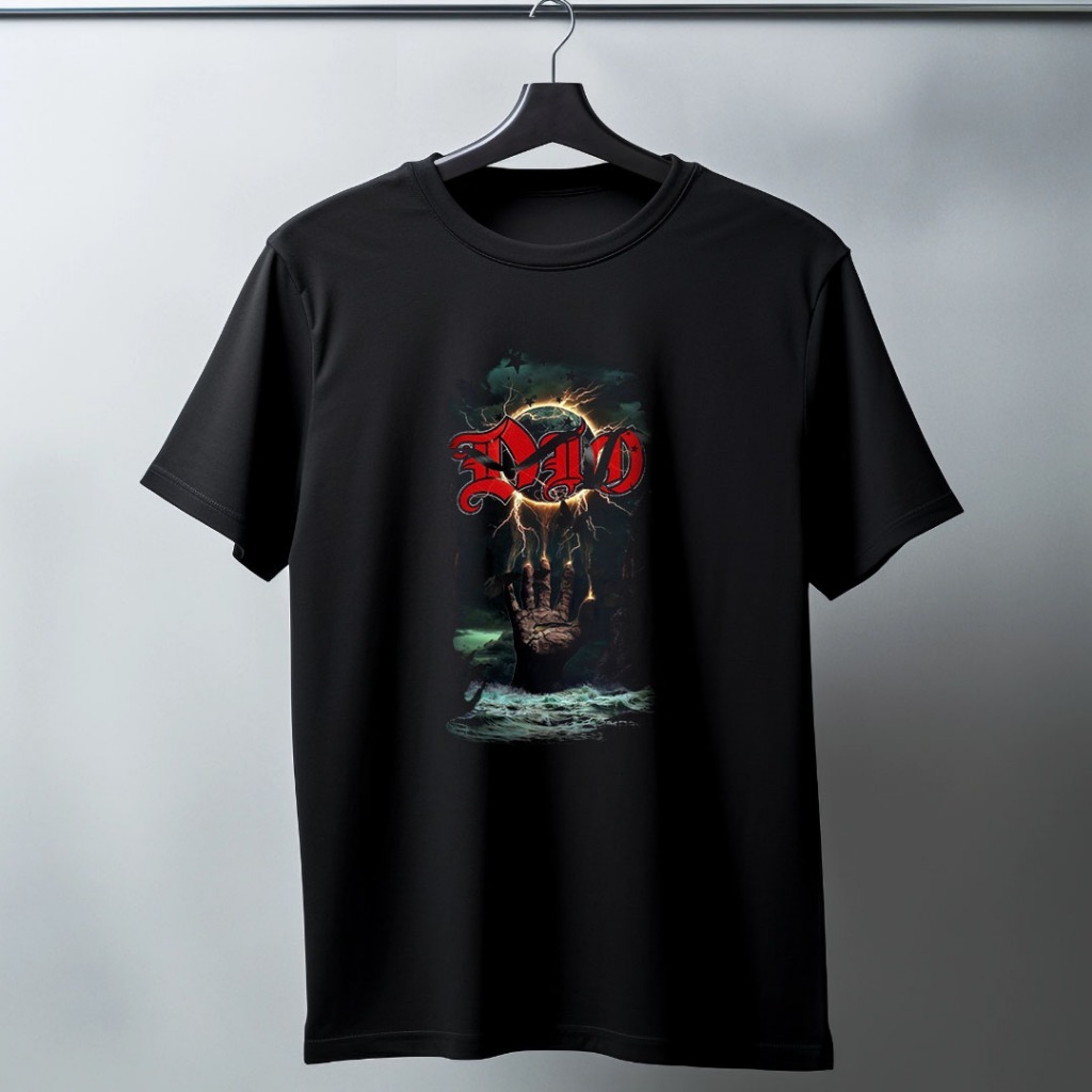 Dio Holy Diver Shirt เสื้อยืดพรีเมี่ยม Cotton 100% 30S