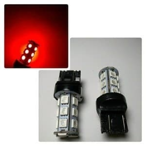 MATA T20 ไฟเบรค LED 18 ตา Strobe กระพริบพร้อม T20 ซ็อกเก็ต 4 สาย